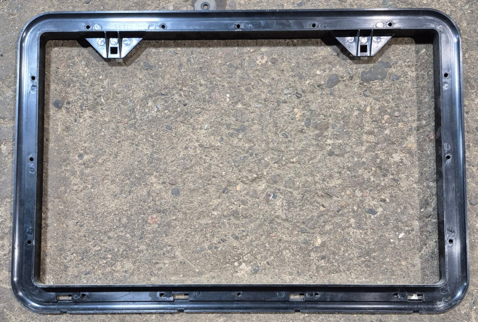 Used Norcold FRAME for 621156BK Black Air Intake Side Refrigerator Vent - Young Farts RV Parts