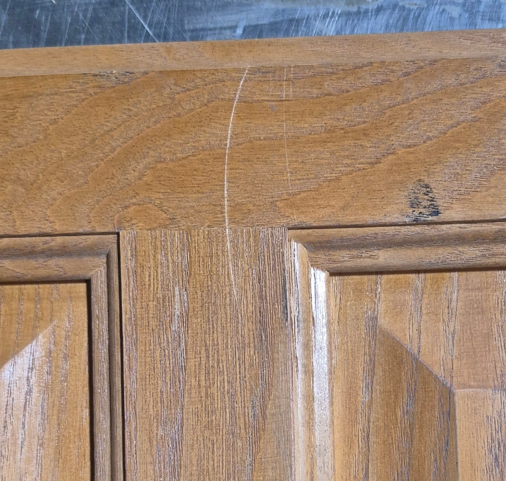 Used Norcold Freezer Wooden Door Panel Insert - Young Farts RV Parts