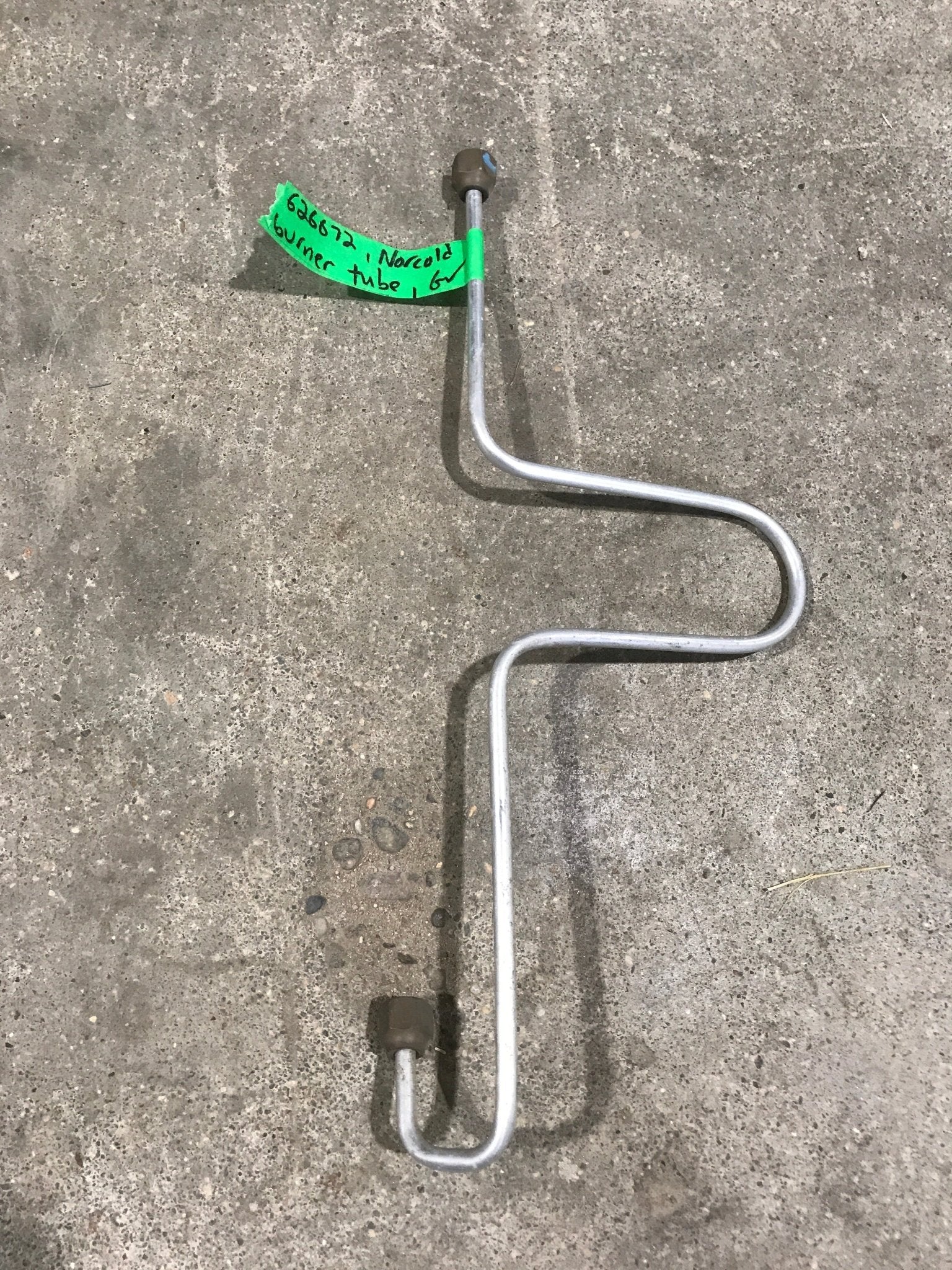 Used Norcold Fridge Burner Tube - 626672 - Young Farts RV Parts