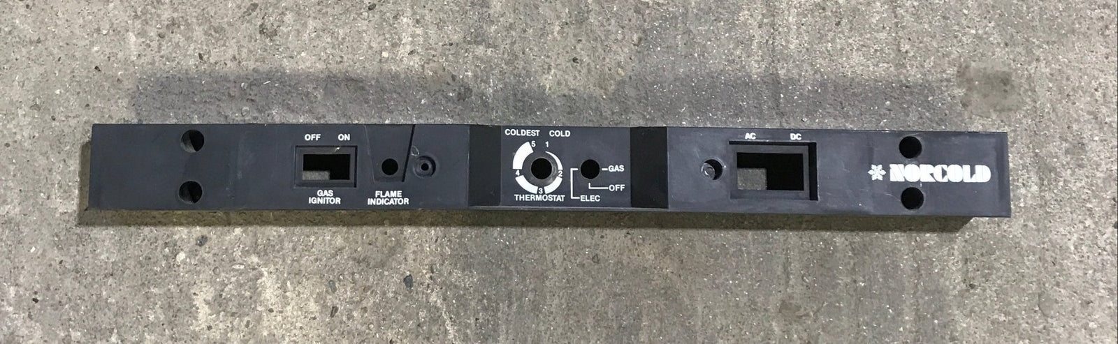 Used Norcold Fridge Control Bottom Panel - 61631122 - Young Farts RV Parts