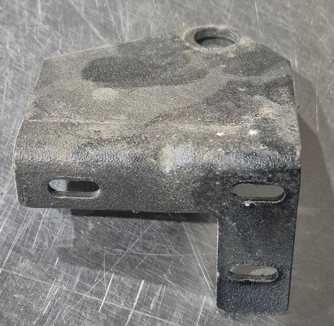 Used Norcold Fridge Door Hinge, Top Left, Bottom Right, Black - 61580930 - Young Farts RV Parts