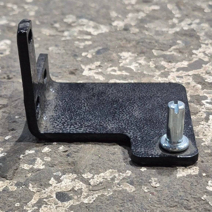 Used Norcold Fridge Door Hinge, Upper Left Hand/ Lower Right Hand Side, Black - 624364 - Young Farts RV Parts