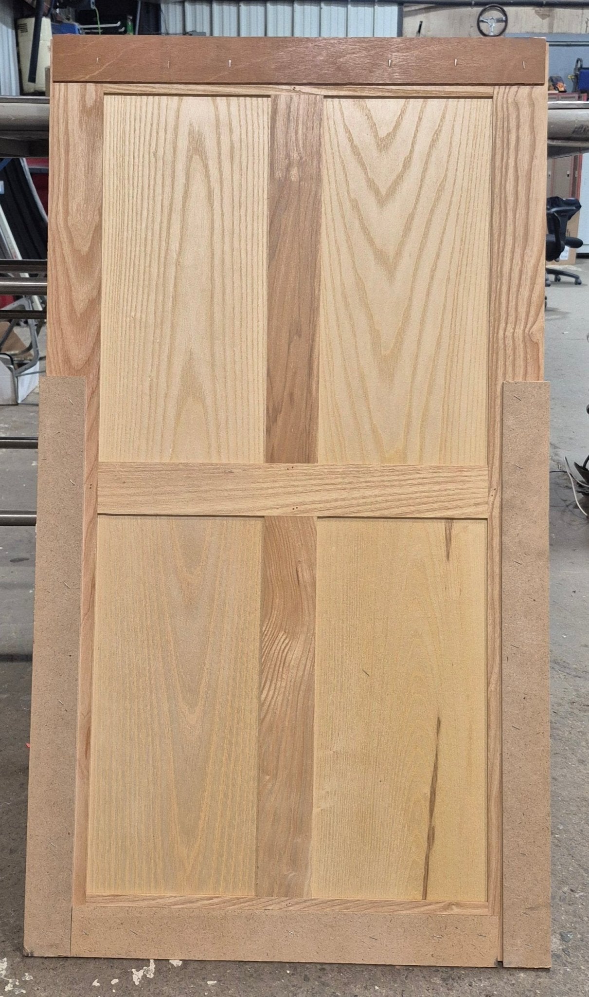 Used Norcold Fridge Wooden Door Panel Insert - Young Farts RV Parts