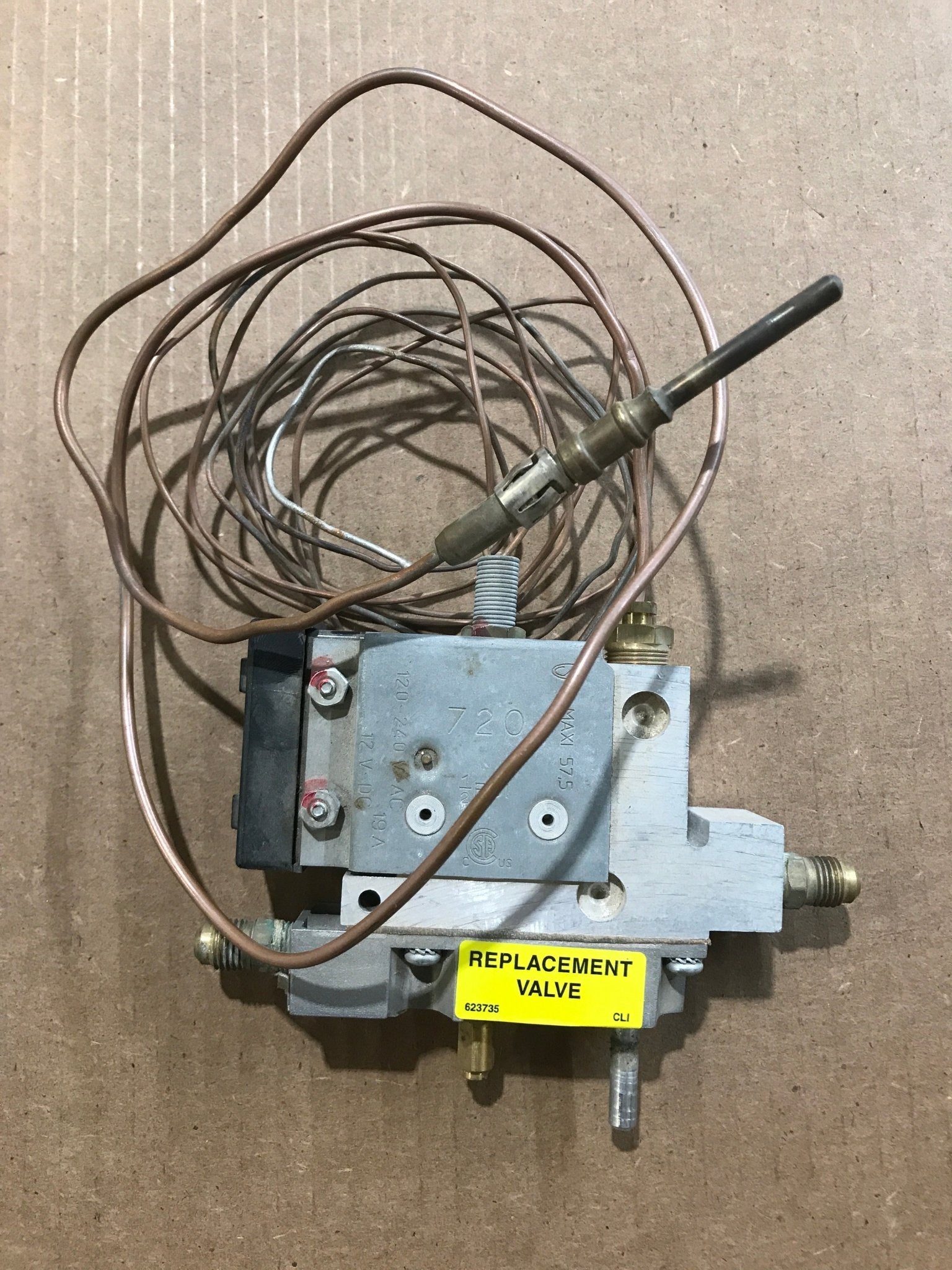 Used Norcold Gas Valve Replacement - 623735 - Young Farts RV Parts