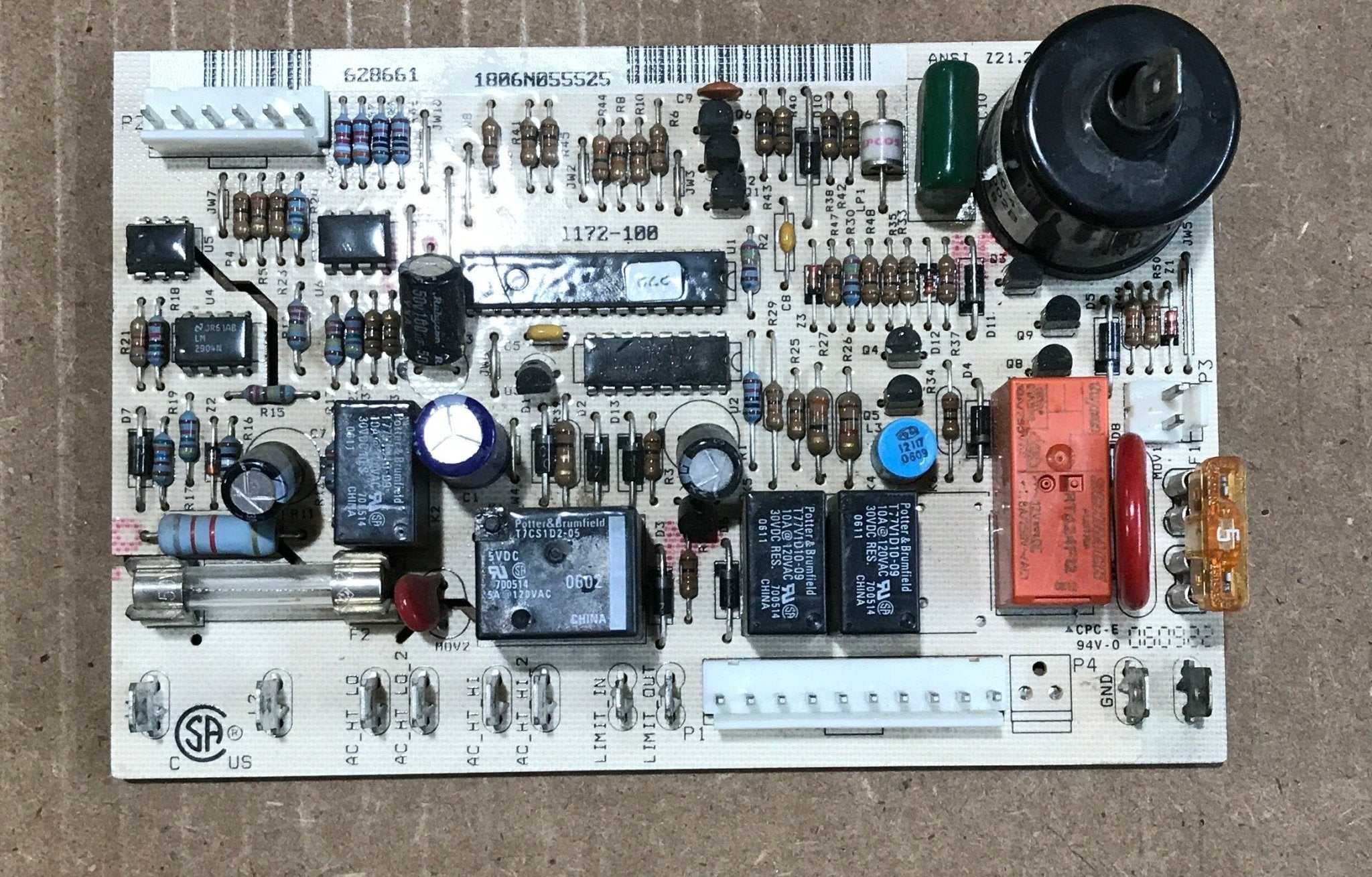 Used Norcold Refrigerator Control Board, Board ONLY - 628661 - Young Farts RV Parts