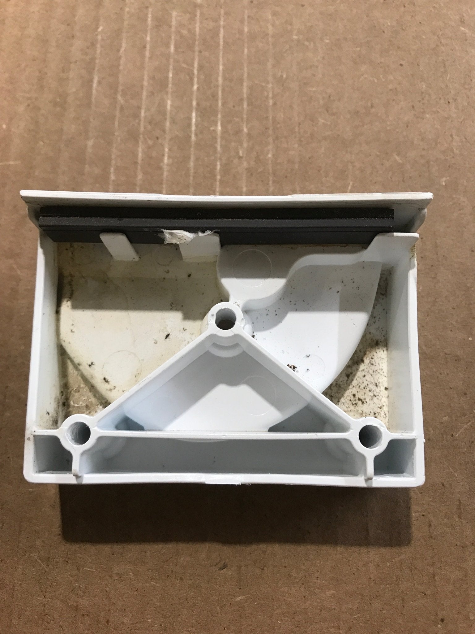 Used Norcold Refrigerator Guide Block Assembly, Top - 620041 - Young Farts RV Parts