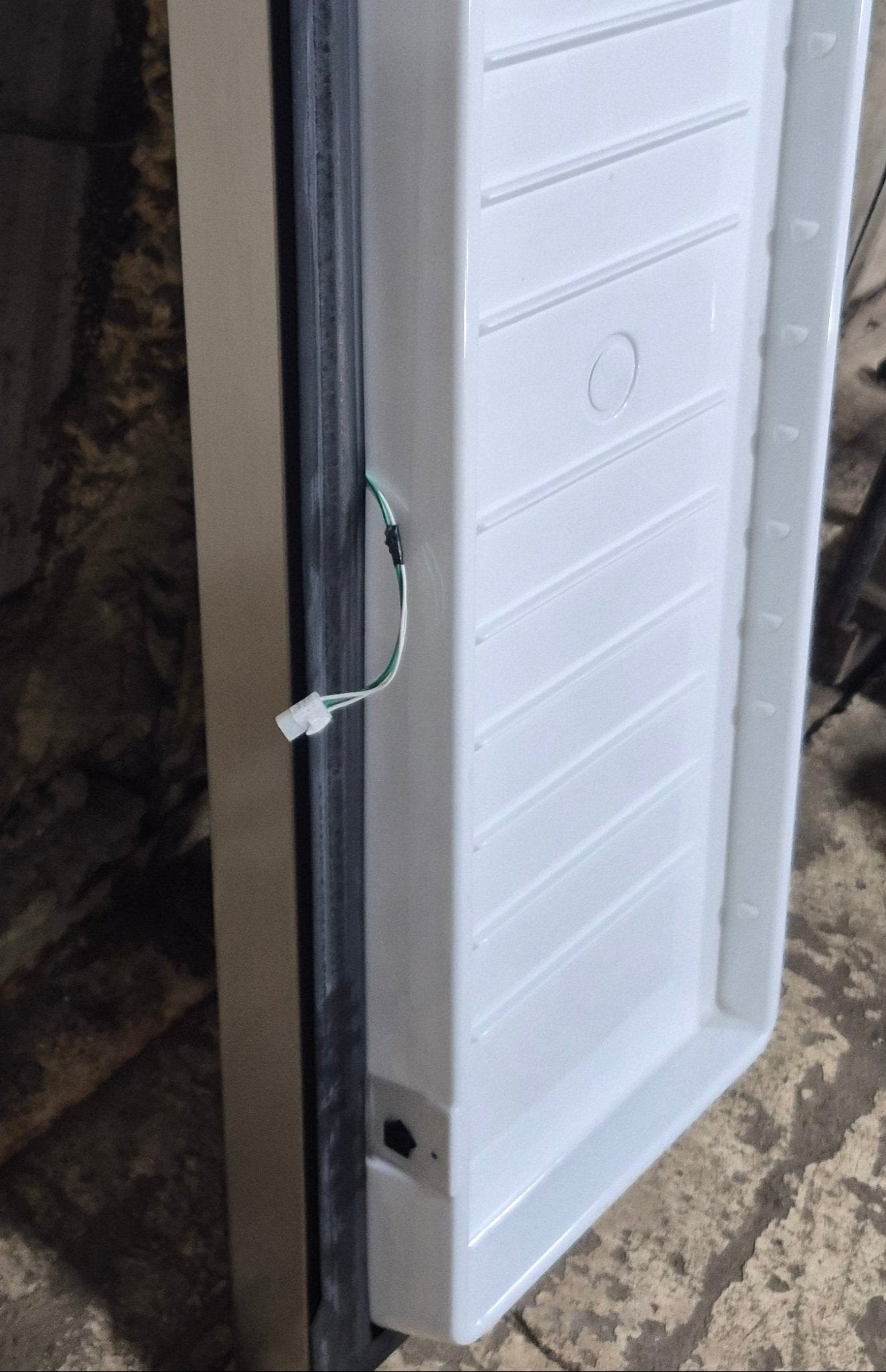 Used Norcold Refrigerator Lower Left Door - 627943 - Young Farts RV Parts