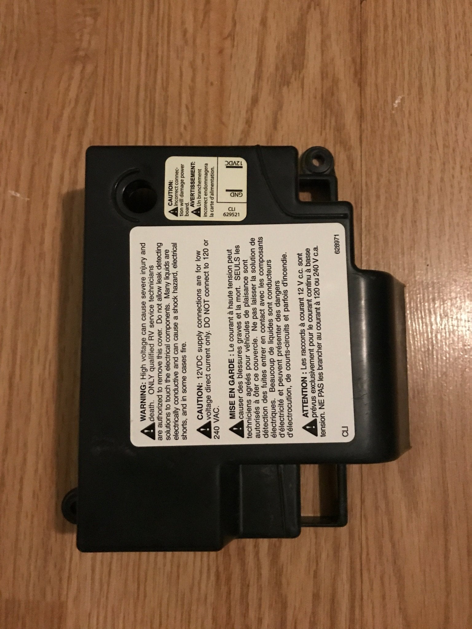 Used NORCOLD Refrigerator Power Board Cover 628677 - Young Farts RV Parts