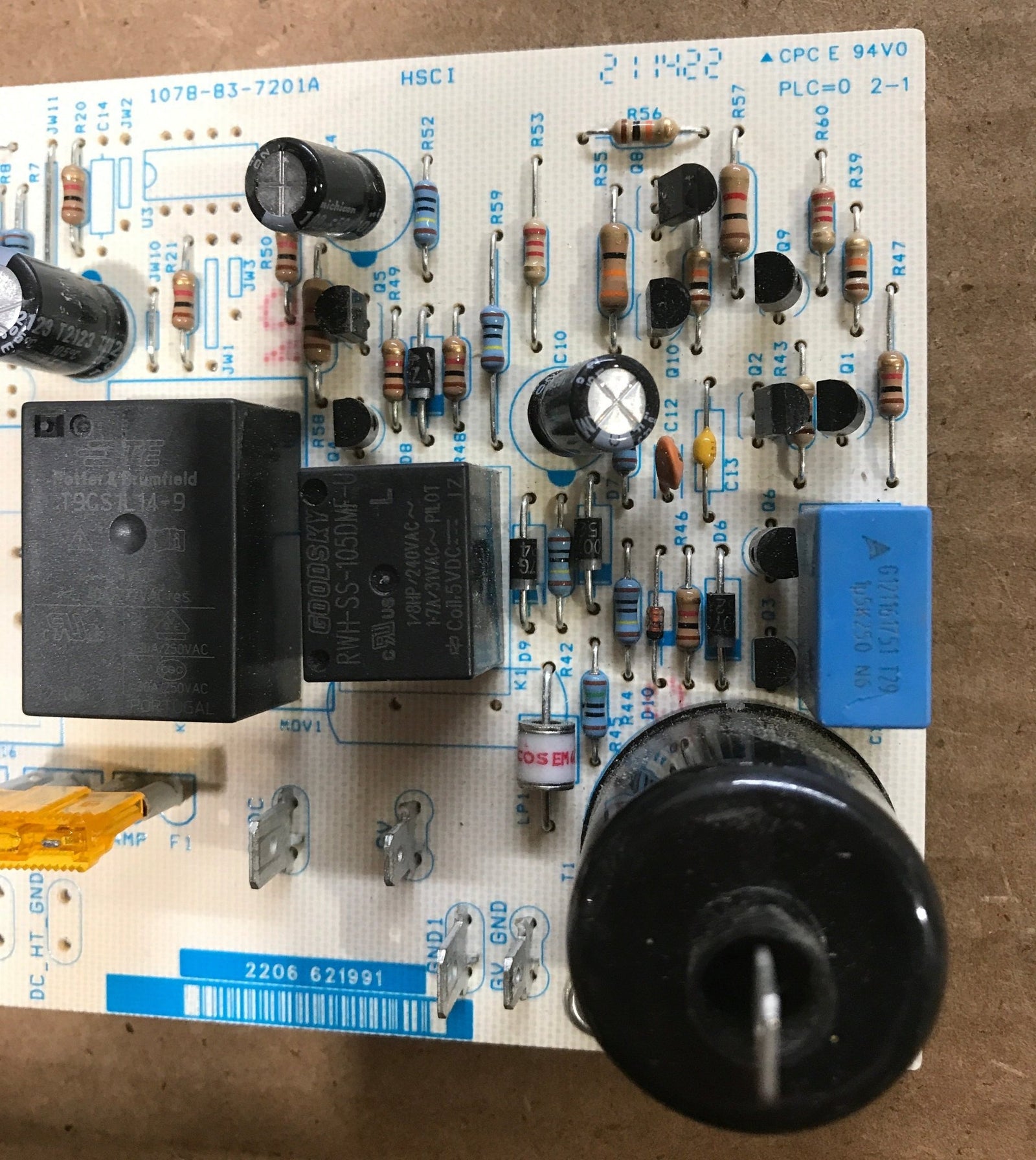 Used Norcold Refrigerator Power Supply Circuit Board - 621991001 - Young Farts RV Parts