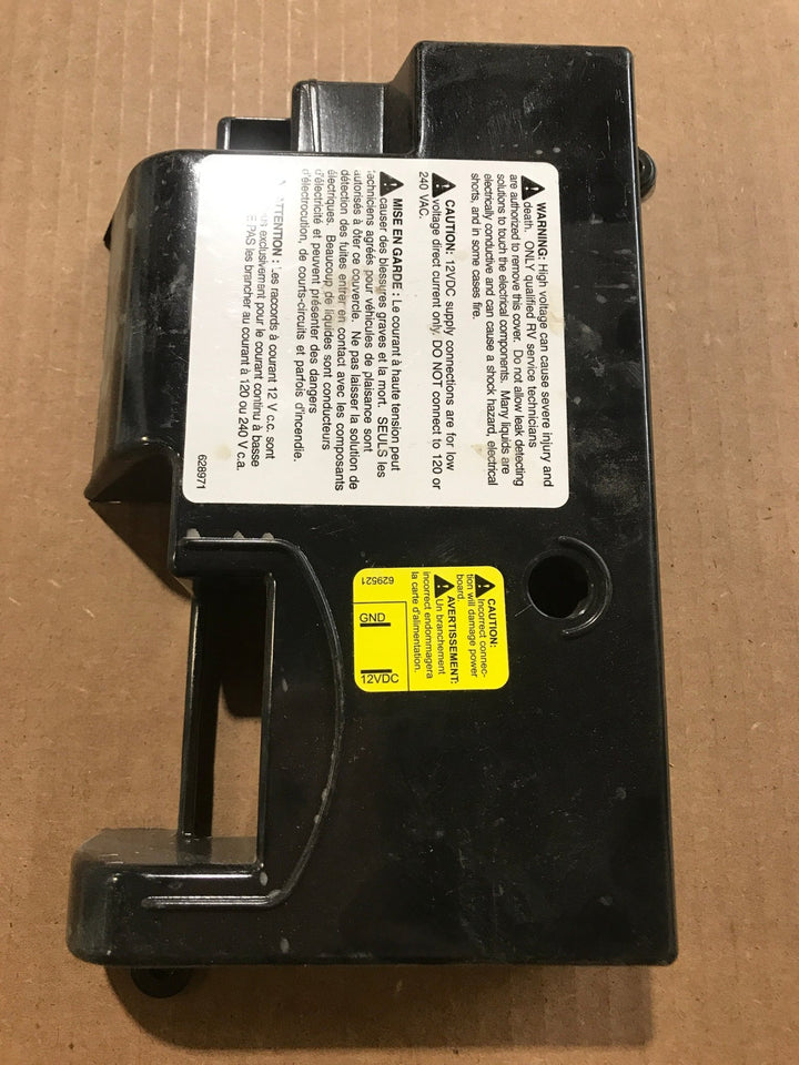 Used Norcold Refrigerator Power Supply Circuit Board Cover, Black - 628678 - Young Farts RV Parts