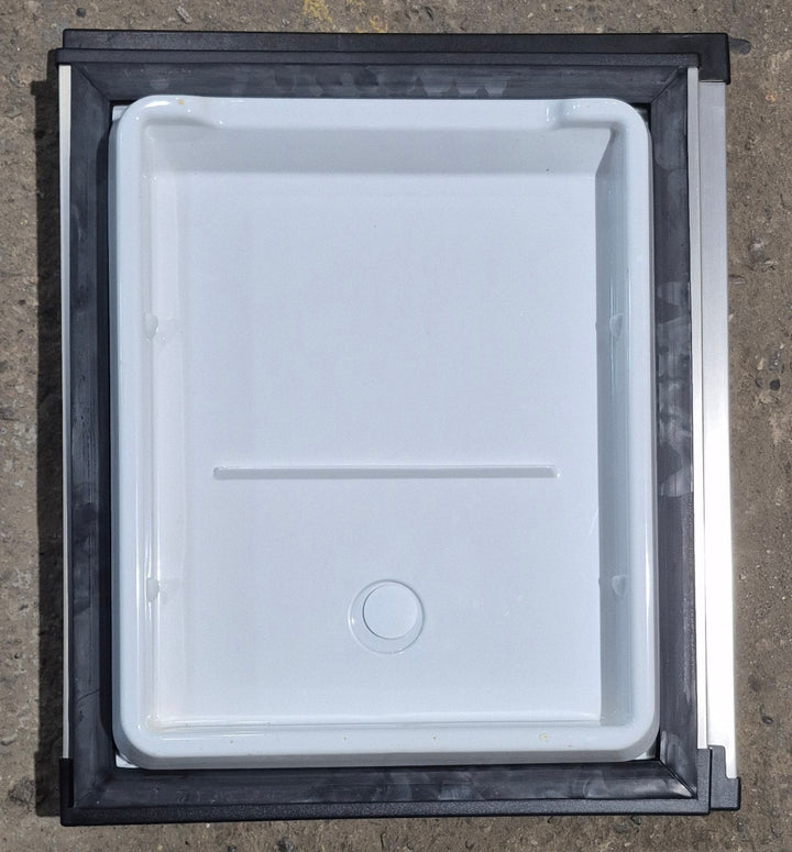 Used Norcold Refrigerator Upper (Freezer) Left Door - 627941 - Young Farts RV Parts