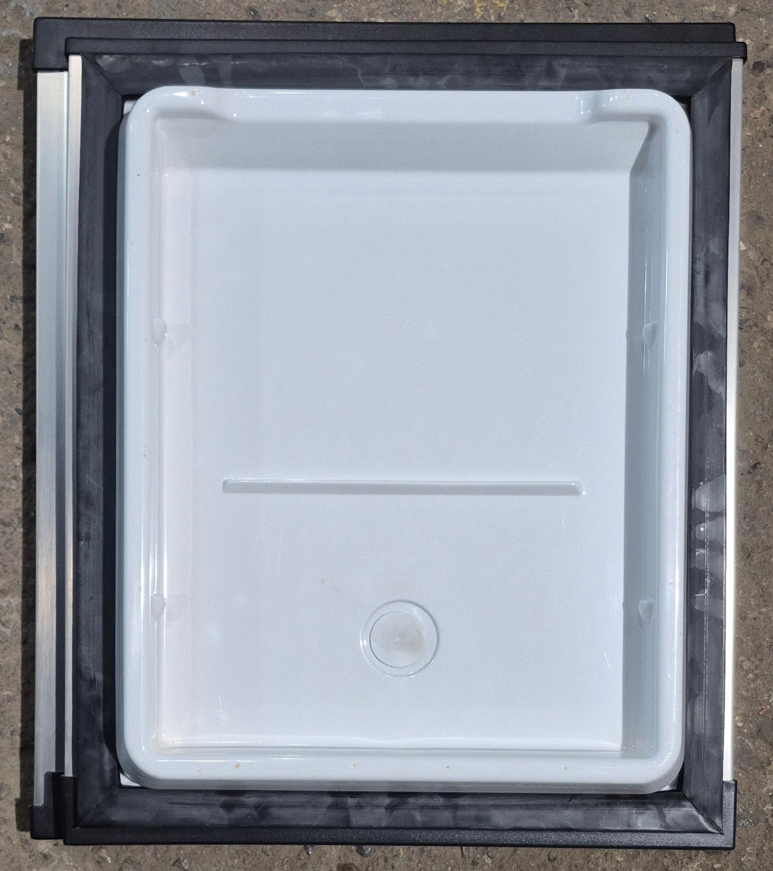 Used Norcold Refrigerator Upper (Freezer) Right Door - 627942 - Young Farts RV Parts