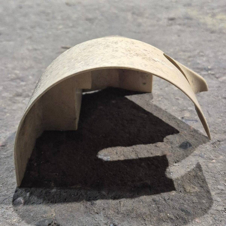 Used Norseman Awning End Cap, Left Hand Side - Sunburst - Young Farts RV Parts