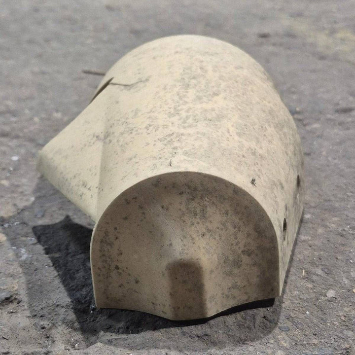 Used Norseman Awning End Cap, Left Hand Side - Sunburst - Young Farts RV Parts