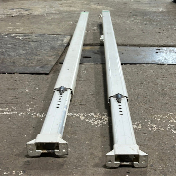 Used Norseman Sunburst Classic Plus rv awning arm set complete - Young Farts RV Parts