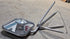 Used Old Style Motorhome Side View Mirror - Passenger Side - Young Farts RV Parts