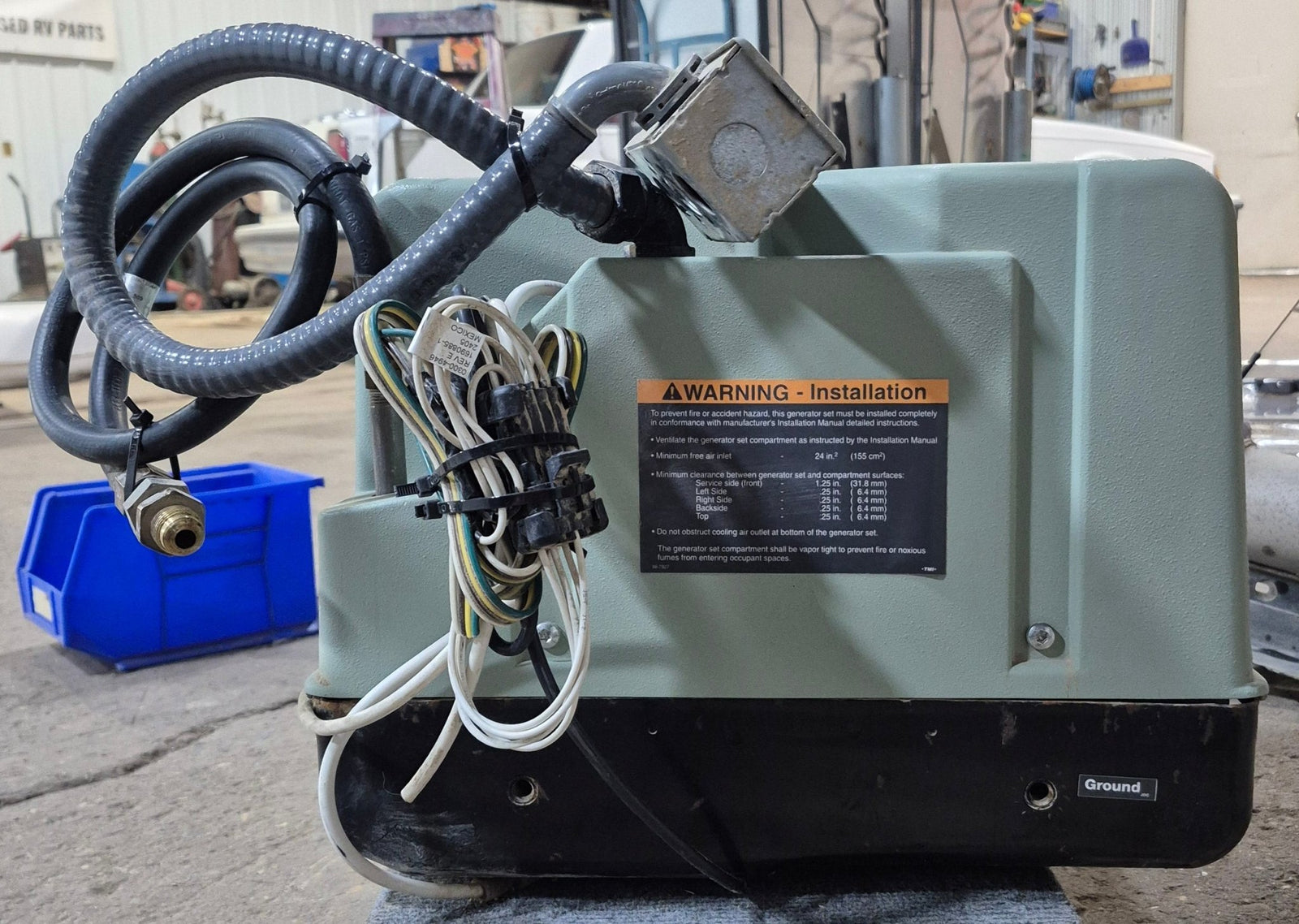 Used Onan 2500 Camp Power Onboard Generator - 2.5KVD - 2089B - Young Farts RV Parts