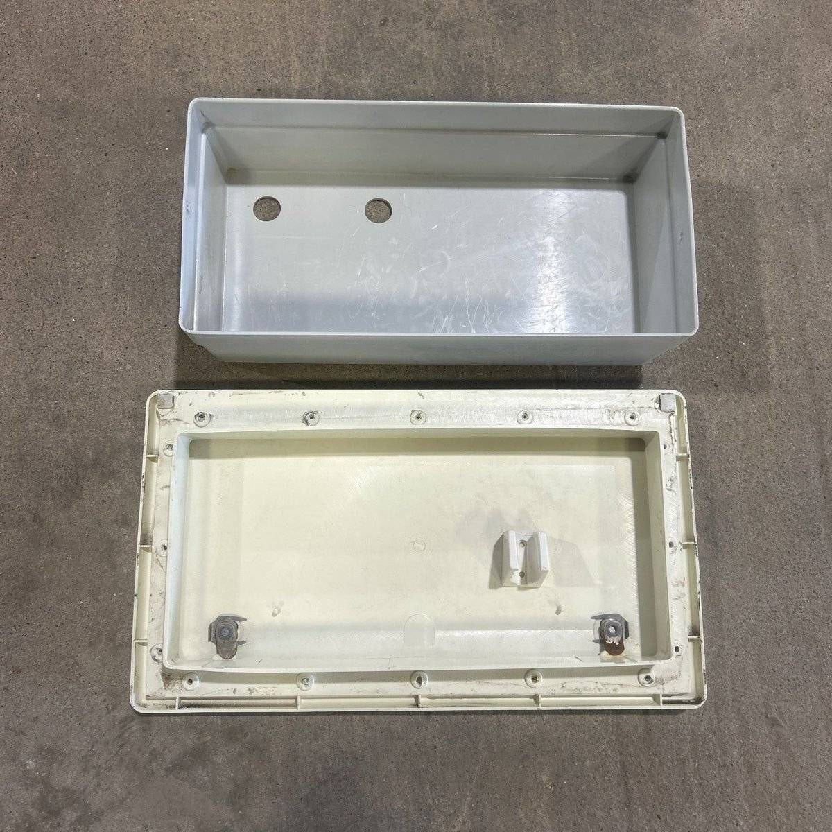 Used Outdoor Shower with base - 16.0 X 7.75 X 4.0 - Young Farts RV Parts