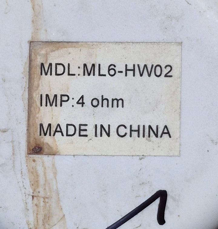 Used Outdoor Speaker ML6 - HW02 - Young Farts RV Parts