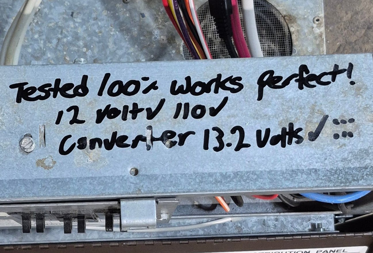 Used Parallax 55 AMP Converter - Series 7300 , Model 7355 - Young Farts RV Parts