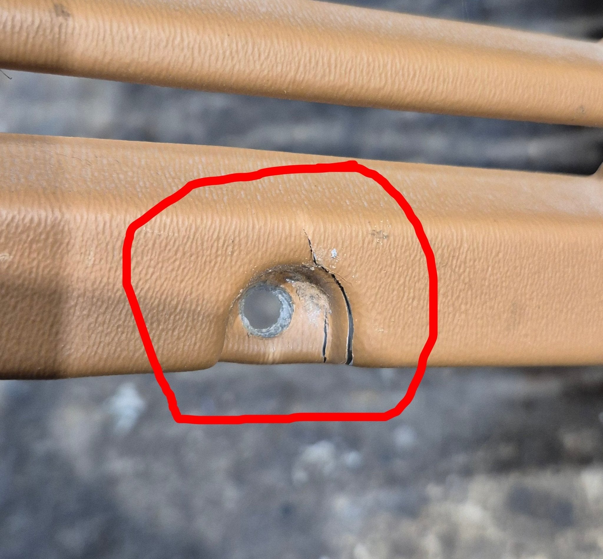 Used Plastic RV Interior Furnace Access Door 20 3/4" W x 11" H - Young Farts RV Parts