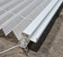 Used Pleated Day / Night Shade, White / Tan - 37 7/8" W x 24" L - Young Farts RV Parts