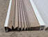 Used Pleated Day / Night Shade, White / Tan - 57 7/8" W x 38" L - Young Farts RV Parts