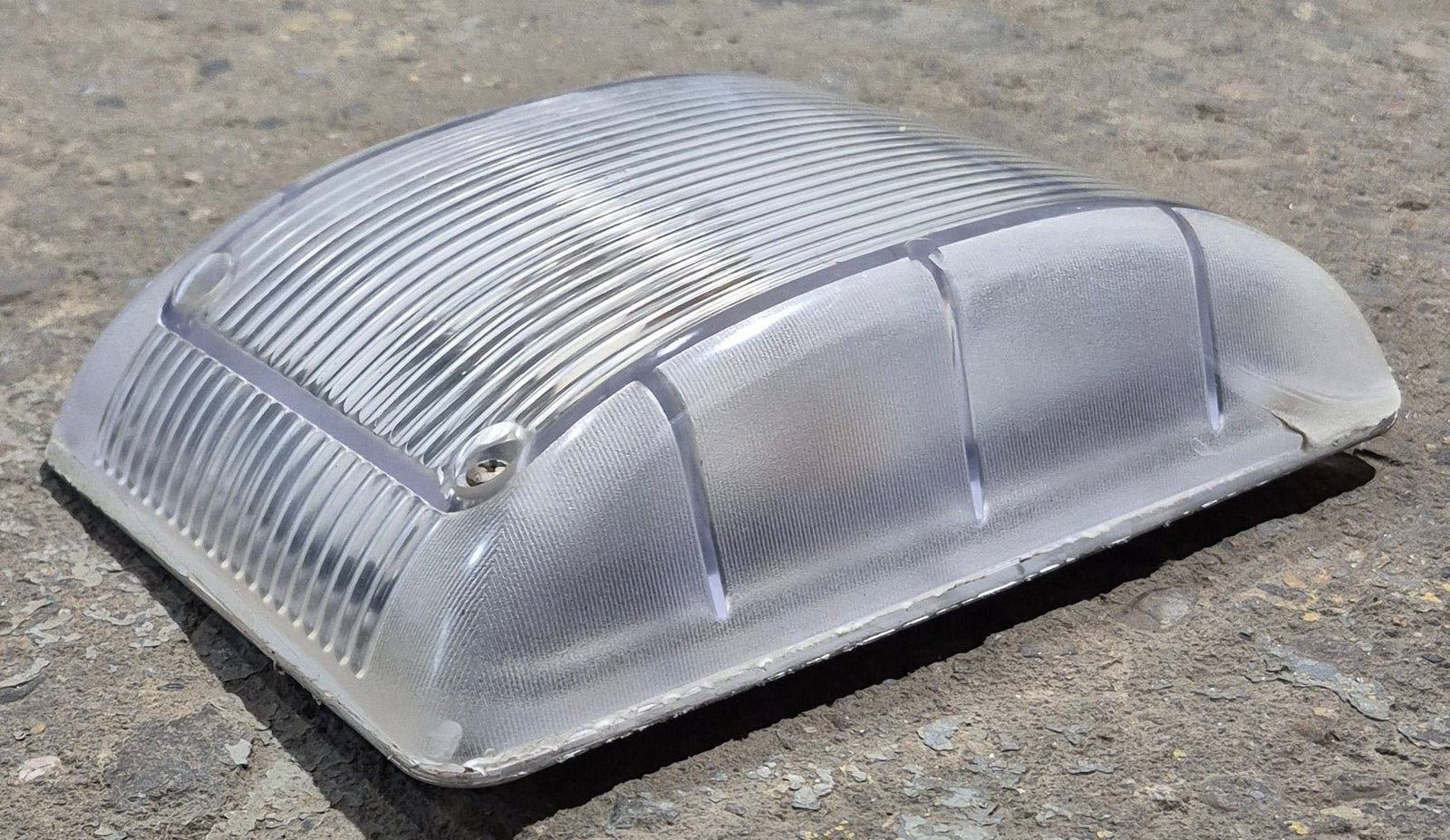 Used Porch Light, Clear Lens - 8 1/4