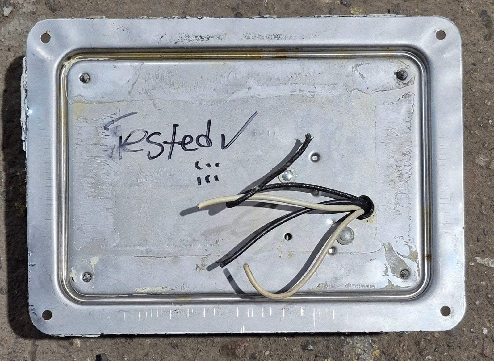 Used Porch Light, Clear Lens - 8 1/4