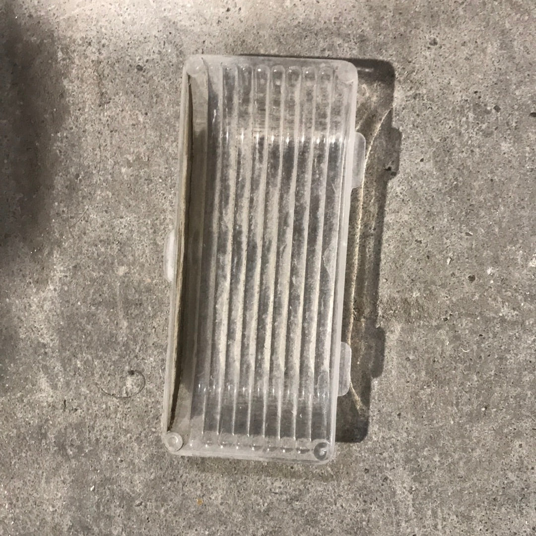 Used Porch Light Replacement Lens, Clear 5 1/4