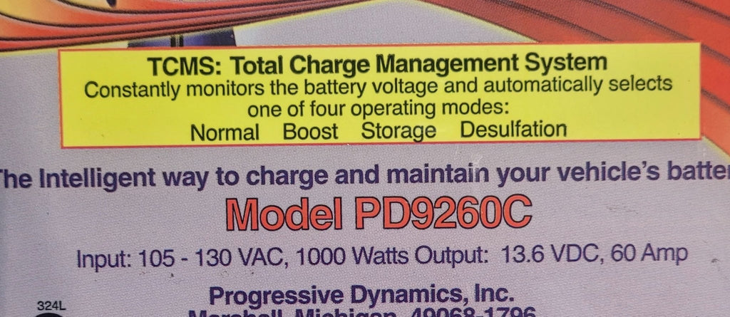 Used Progressive Dynamics PD9260 - C Power Converter - Young Farts RV Parts