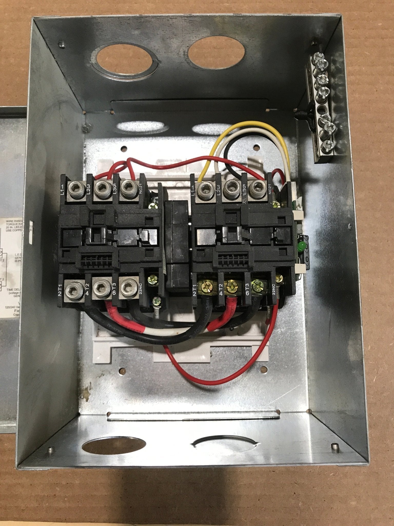 Used Progressive Dynamics Power Transfer Switch 5200 Series, 240 Volt AC/ 50 Amps - PD52 - Young Farts RV Parts