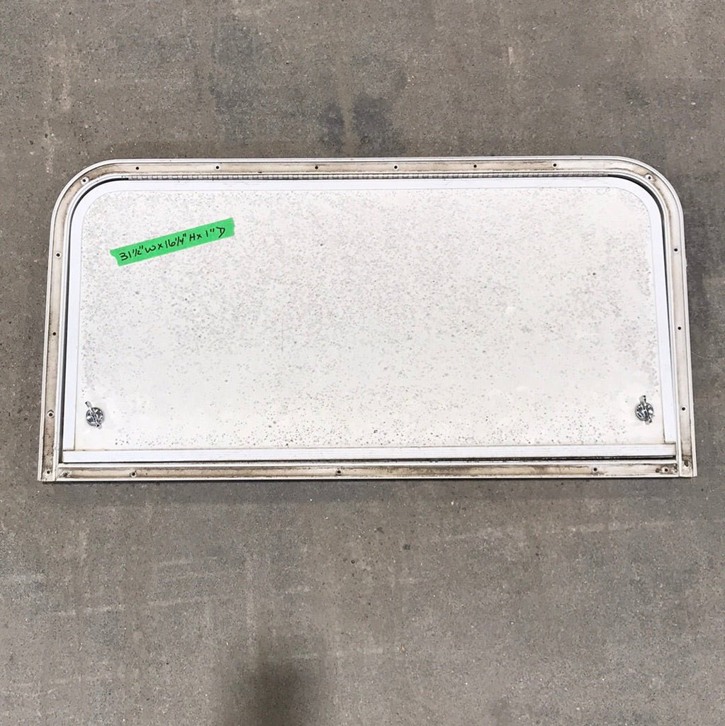 Used Radius Cargo / compartment Door 29 3/4" W x 14 3/4" H x 1"D - Young Farts RV Parts