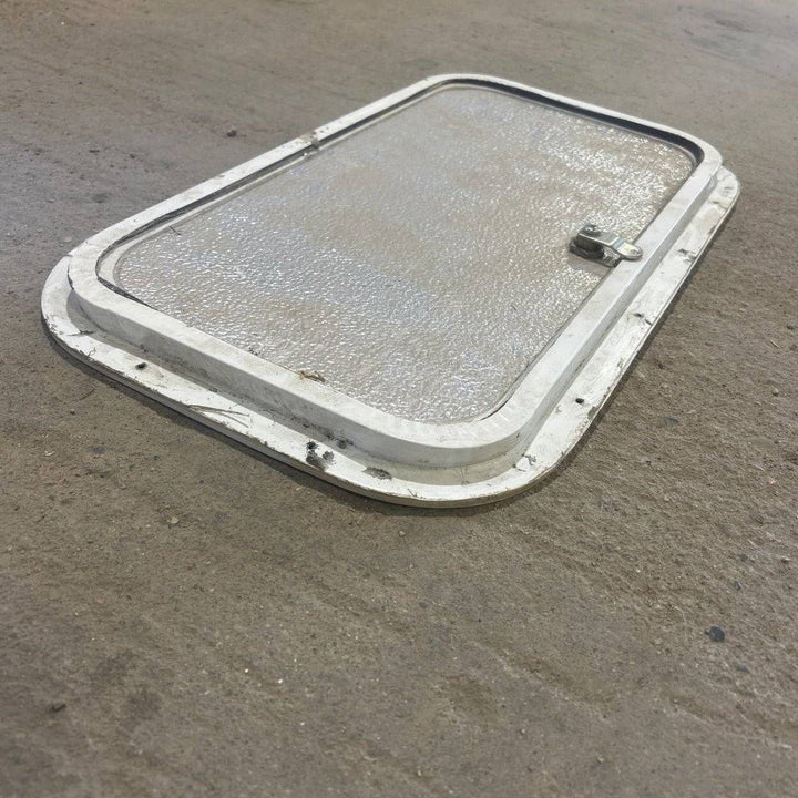 Used Radius Cargo Door - 19.75 X 10.75 X 0.625 - Young Farts RV Parts