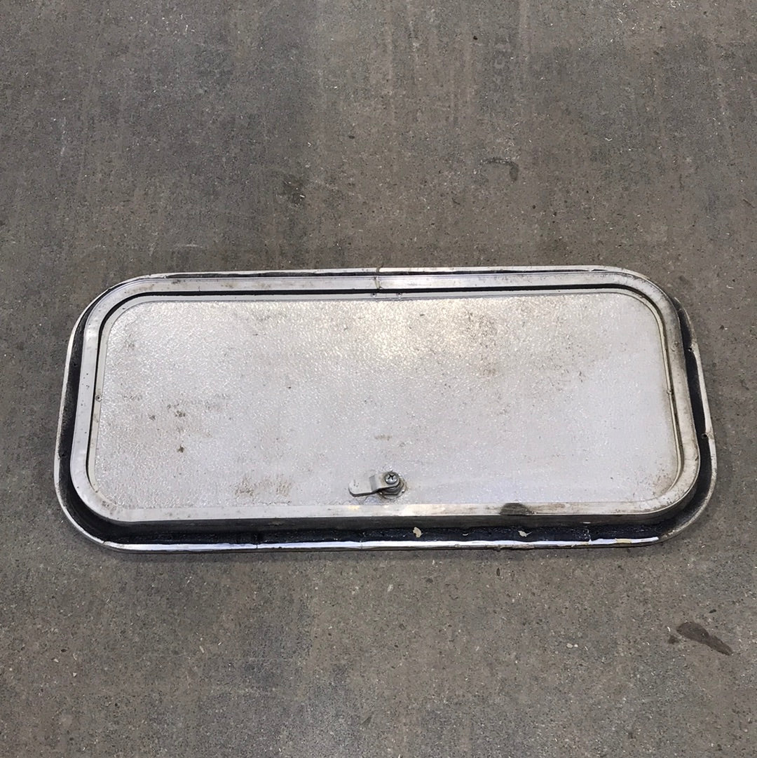 Used Radius Cargo Door 23 7/8" W x 10 3/4" x 3/4" D - Young Farts RV Parts