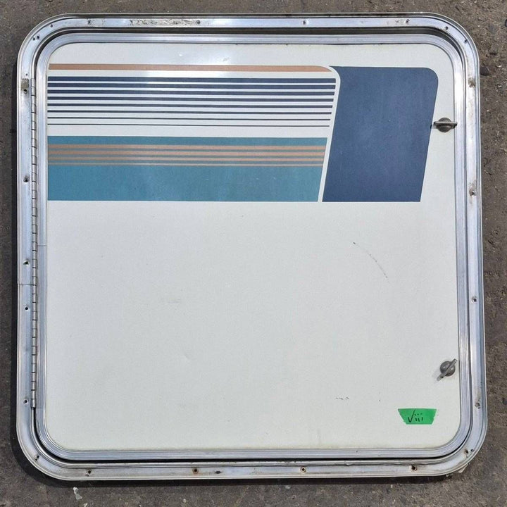 Used Radius Cargo Door - 25.25 X 25.25 X 0.75 - Young Farts RV Parts