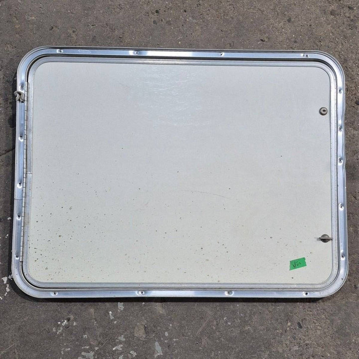 Used Radius Cargo Door - 32.5 X 24.25 X 0.75 - Young Farts RV Parts