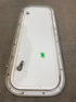 Used Radius Corner Cargo Door 29 3/4" W x 10 3/4" H x 3/4" D - Young Farts RV Parts