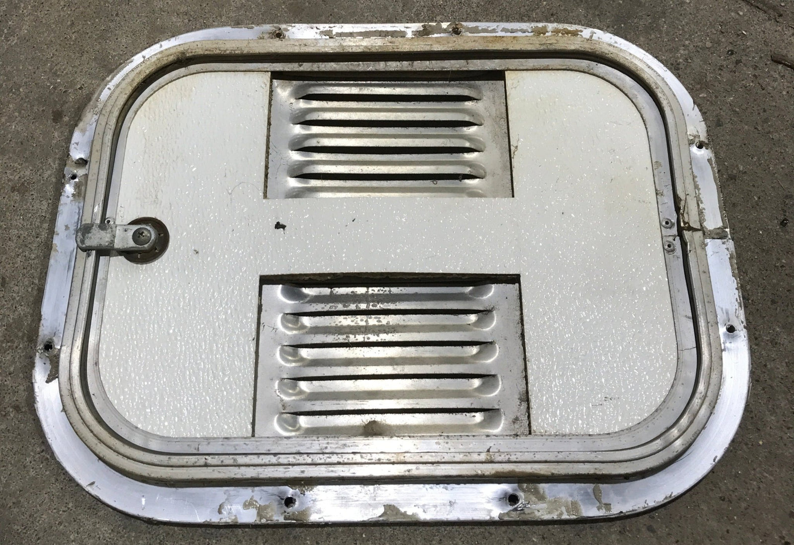 Used Radius Cornered Battery / Propane Cargo Door 14 1/2