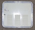 Used Radius Cornered Battery / Propane Cargo Door 25 3/4" x 21 7/8" x 3/4" D - Young Farts RV Parts