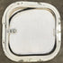 Used Radius Cornered Cargo Door 11 1/4" x 11 1/4" x 1/2"D - Young Farts RV Parts