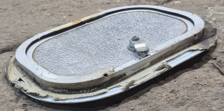 Used Radius Cornered Cargo Door 11" x 8" x 1/2" D - Young Farts RV Parts