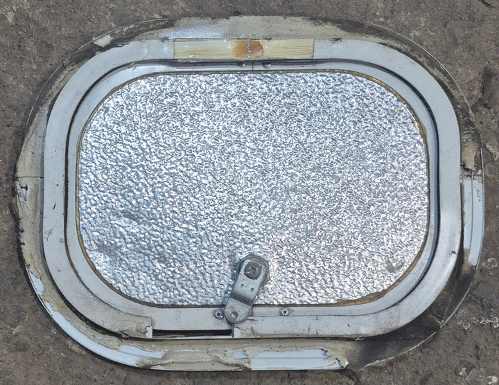 Used Radius Cornered Cargo Door 11" x 8" x 1/2" D - Young Farts RV Parts