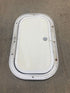 Used Radius Cornered Cargo Door 13 3/4" W x 7 3/4" H x 3/4" D - Young Farts RV Parts