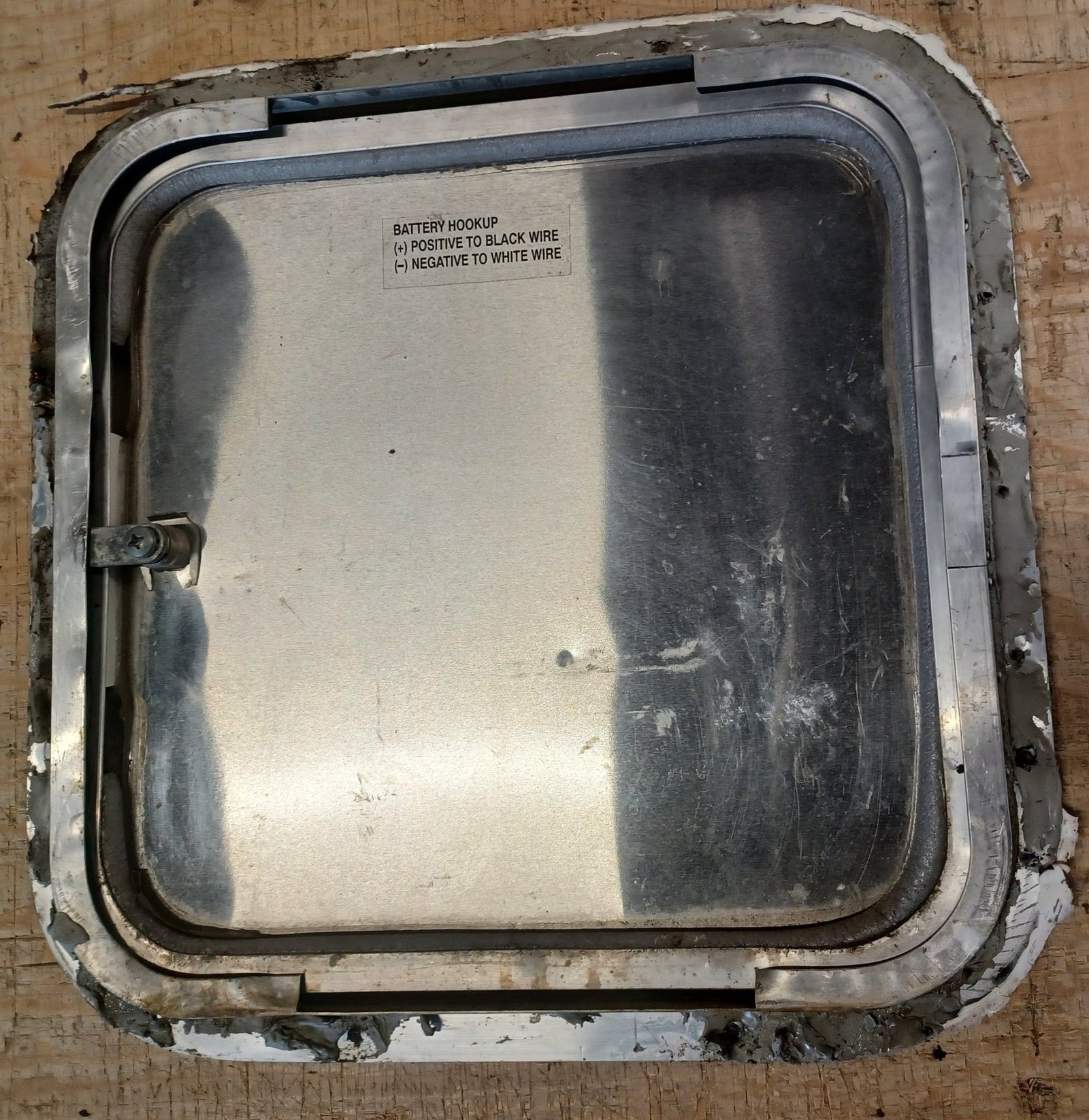 Used Radius Cornered Cargo Door 13 3/4