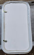 Used Radius Cornered Cargo Door 13 7/8" x 26 1/2" x 1" - Young Farts RV Parts