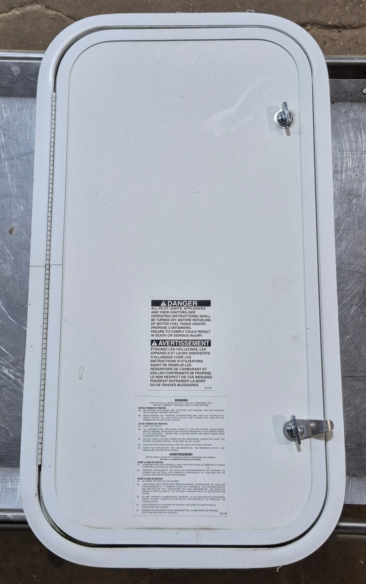 Used Radius Cornered Cargo Door 13 7/8