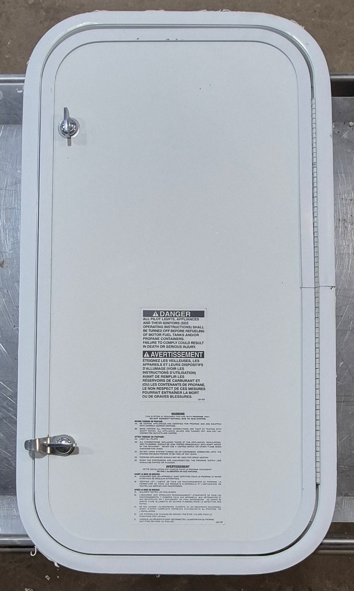 Used Radius Cornered Cargo Door 13 7/8