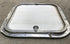 Used Radius Cornered Cargo Door 14 1/4" x 14" x 3/4"D - Young Farts RV Parts