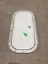 Used Radius Cornered Cargo Door 15 1/2" W x 7 1/2" H x 1/2" D - Young Farts RV Parts